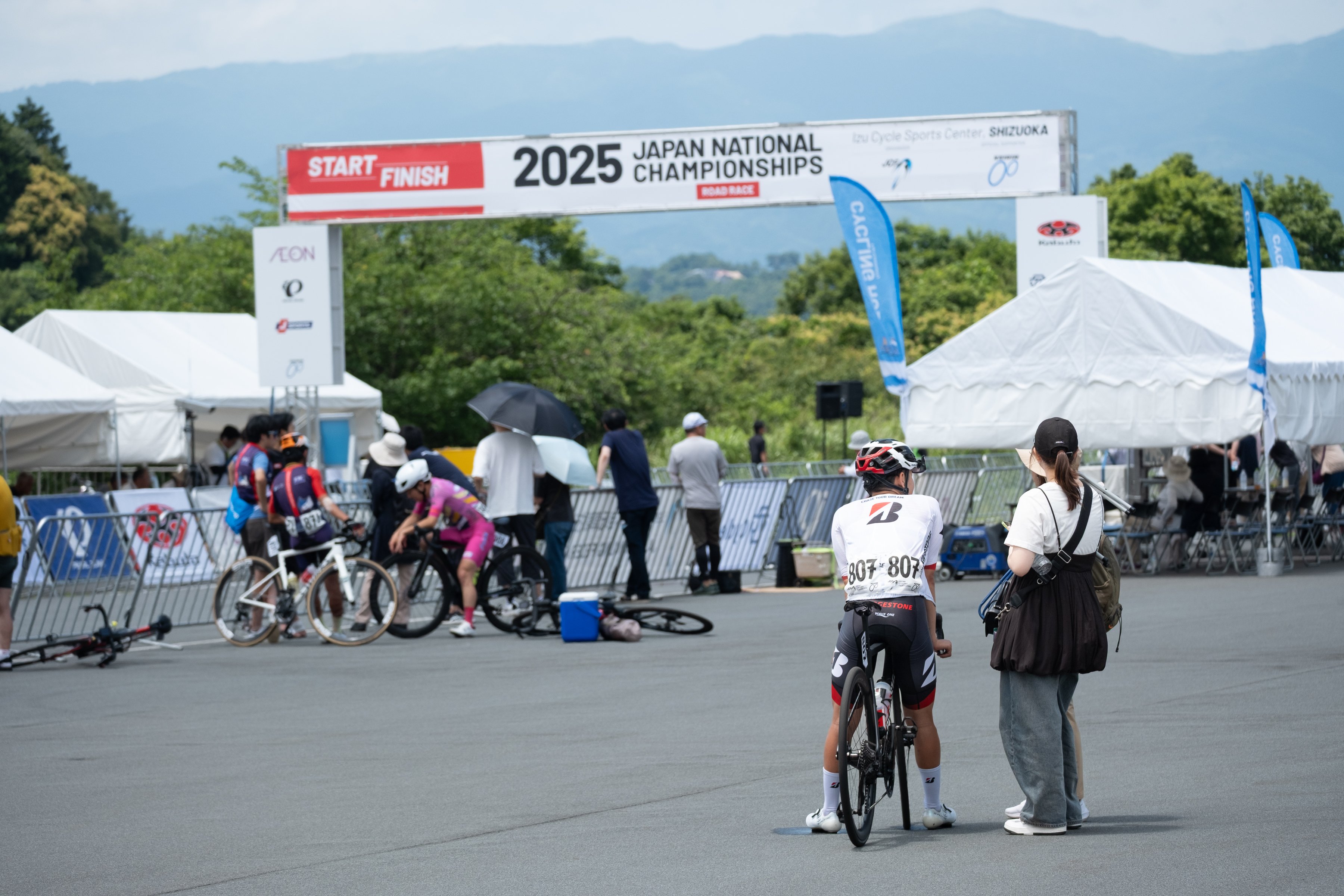 【全日本自転車競技選手権大会 ロードレース  U23】梅澤幹太が7位でチーム最高位 終盤まで力を尽くす