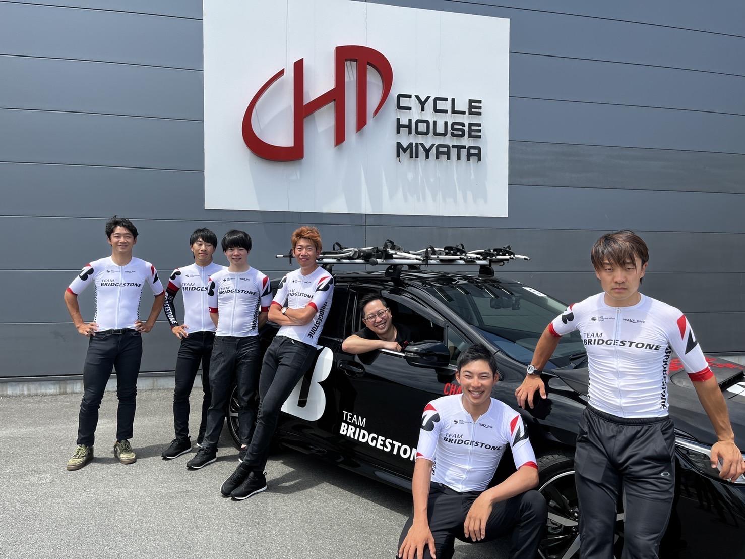 【TEAM BRIDGESTONE　Cycling 販売店訪問】サイクルハウスミヤタ　小津店