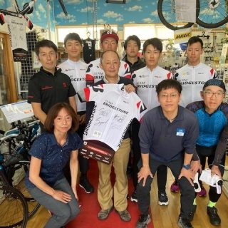 【スポーツバイクつくばマツナガ様×チームブリヂストンサイクリング　オンラインイベント＆販売店訪問】