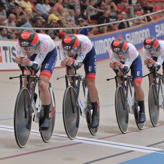 【UCIトラック世界選手権大会 】Part1 男子チームスプリントで5位 1走を長迫が務める