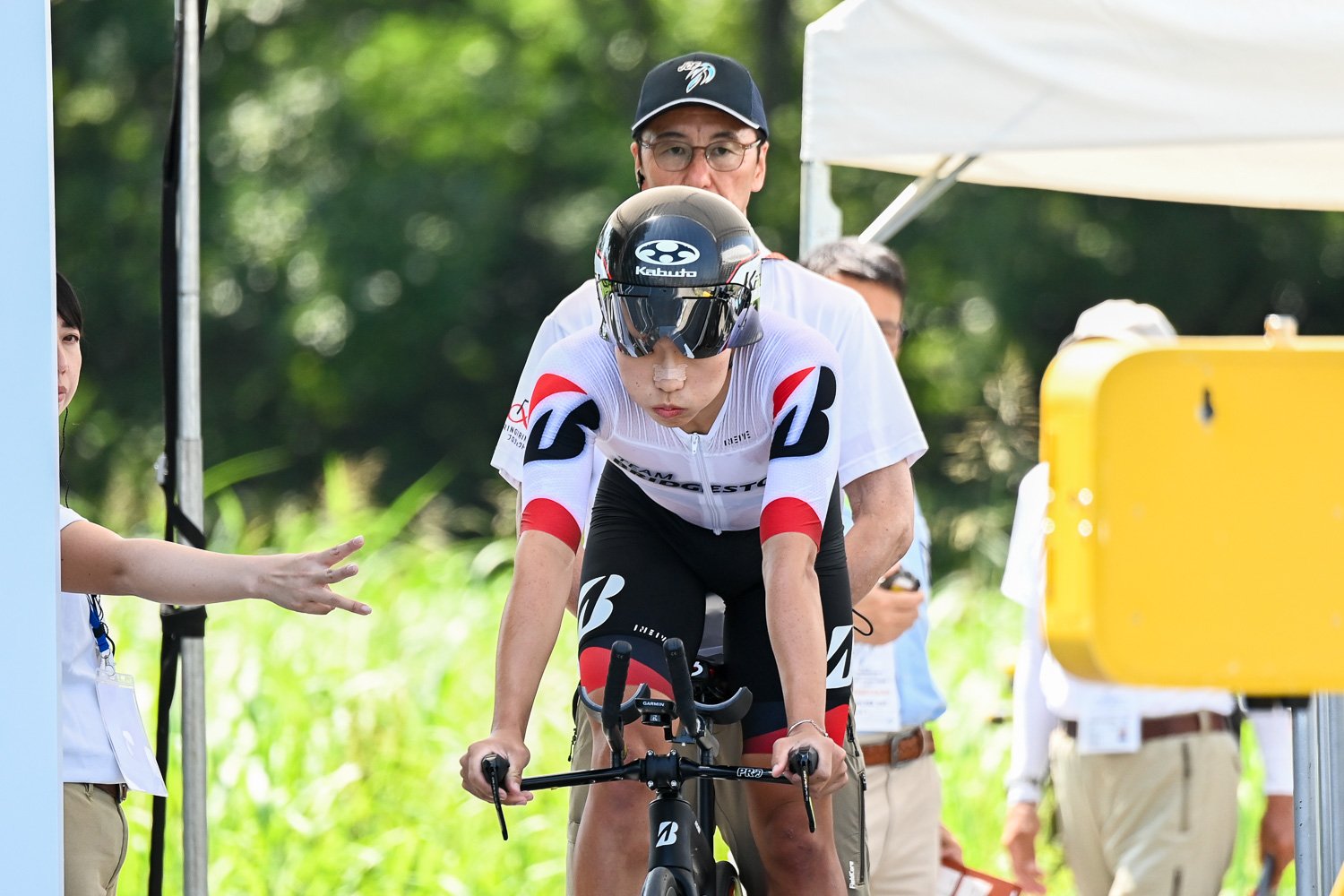 【全日本自転車競技選手権大会　個人タイムトライアル Men U23】終始安定したペーシングで梅澤幹太が3位表彰台