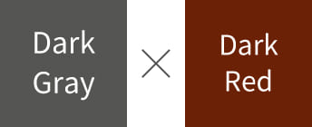 Dark Gray × Dark Red
