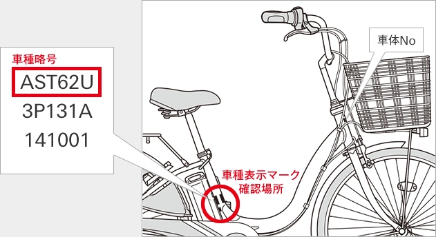 交換バッテリー確認方法｜ブリヂストンの電動アシスト自転車