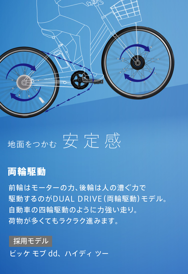 子ども乗せ自転車 | 電動アシスト自転車 | ブリヂストンサイクル株式会社