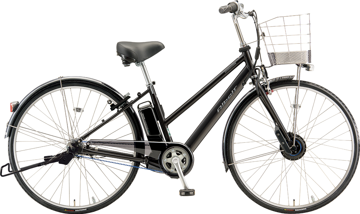 通学・通勤向け電動アシスト自転車 アルベルト e T.Xアンバーブラック（ツヤ消しカラー）／S型色の写真