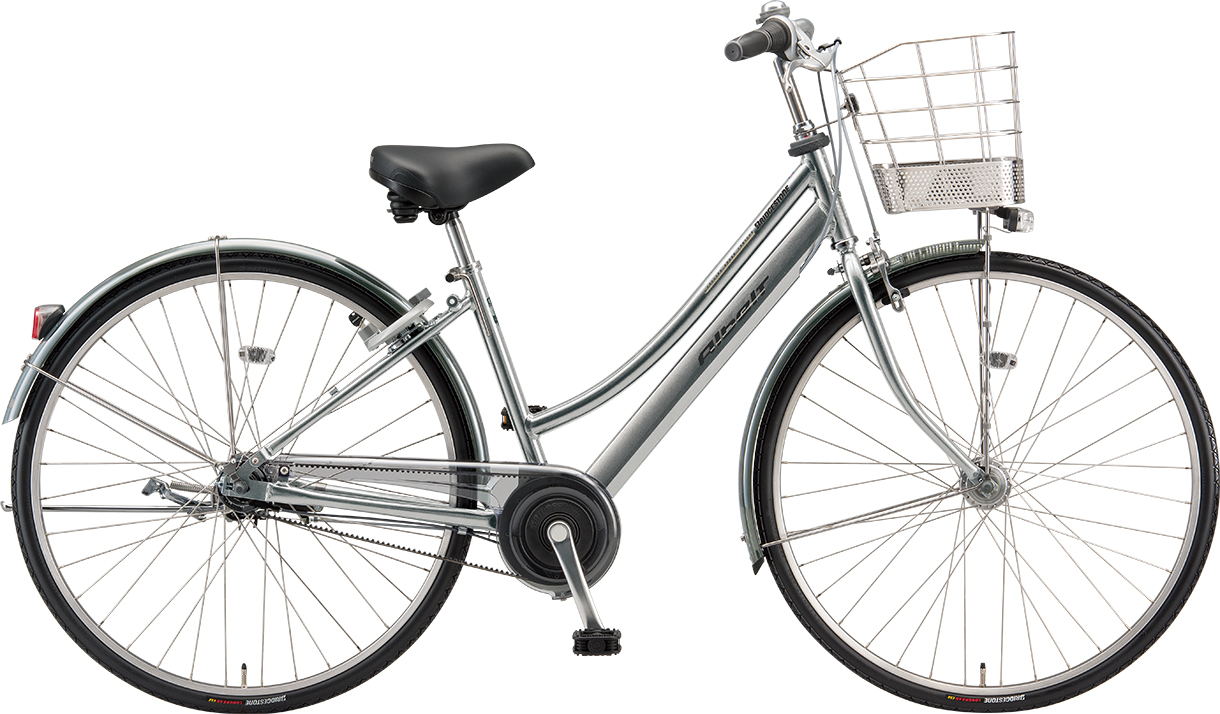 通学・通勤向け自転車 アルベルト M.XHスパークルシルバー／L型色の写真