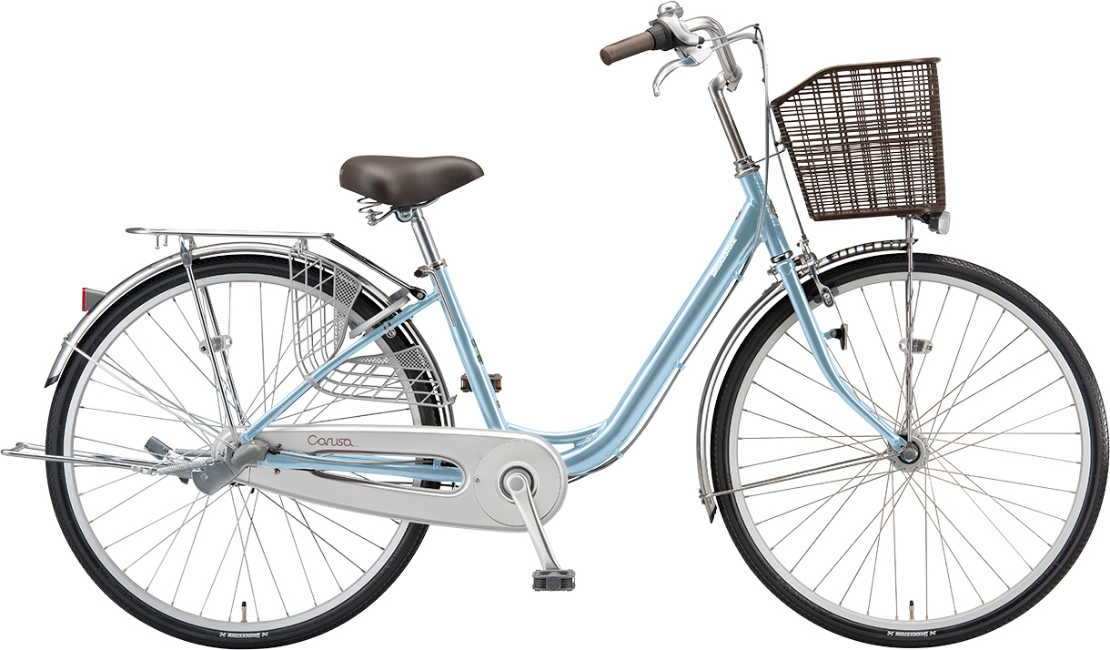 買い物向け自転車 カルーサ M.Xプレシャススカイ色の写真