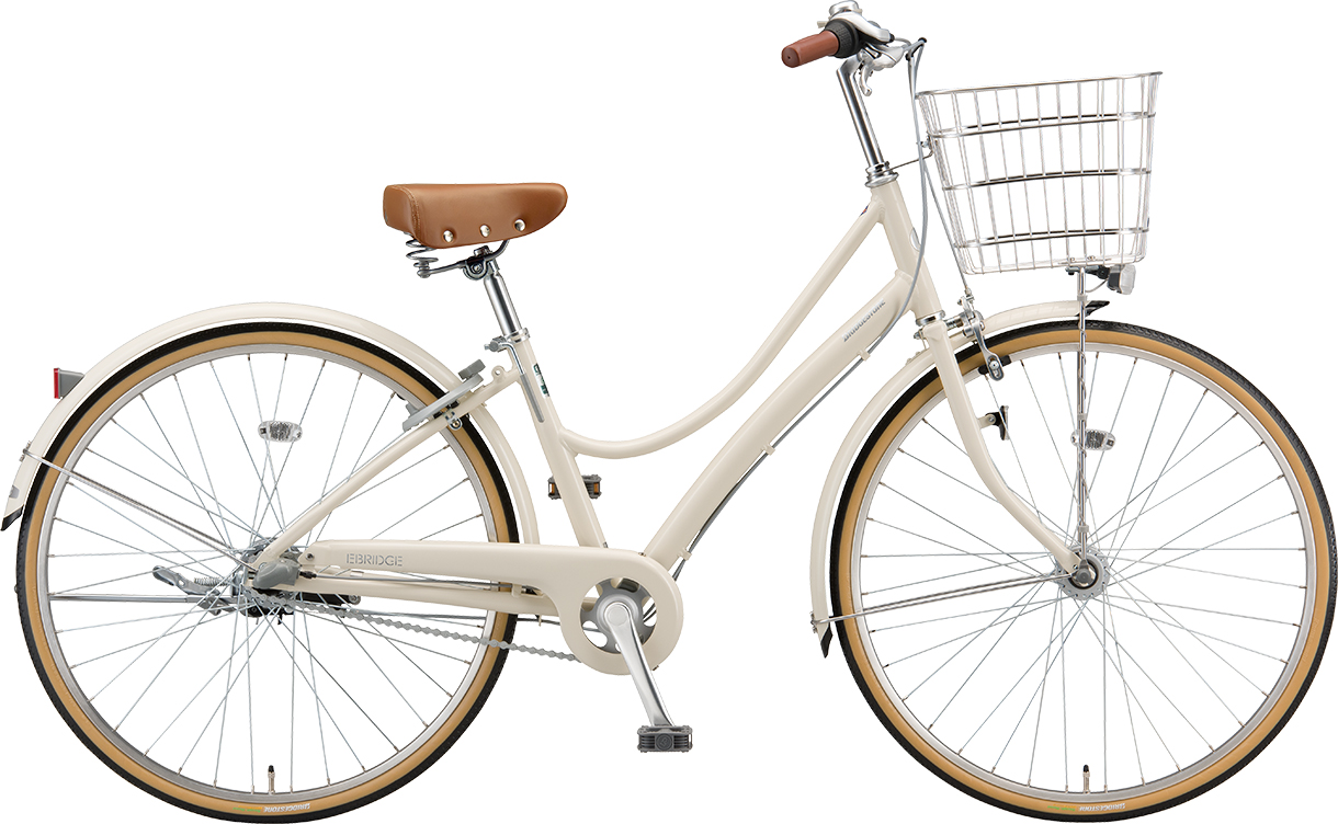 買い物向け自転車 エブリッジ L E.Xクリ－ムアイボリー色の写真