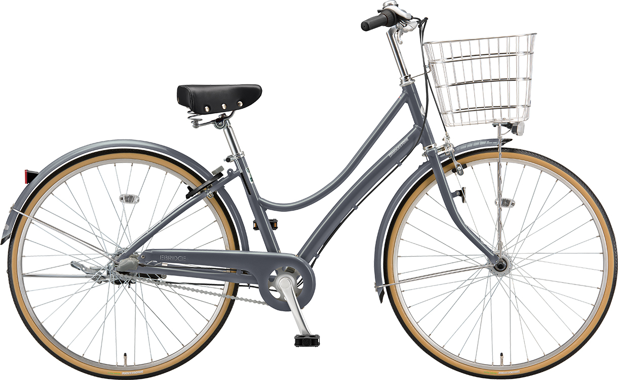 買い物向け自転車 エブリッジ L E.Xダークアッシュ色の写真
