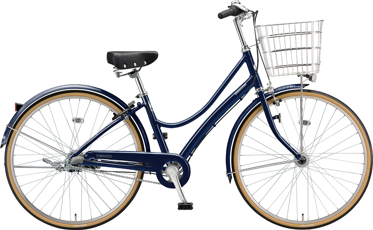 買い物向け自転車 エブリッジ L E.Xノーブルネイビー色の写真