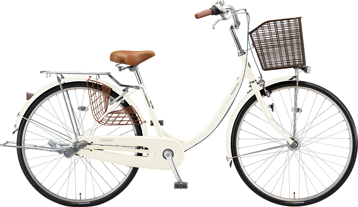 買い物向け自転車 エブリッジ U E.Xクリ－ムアイボリー／点灯虫モデル色の写真