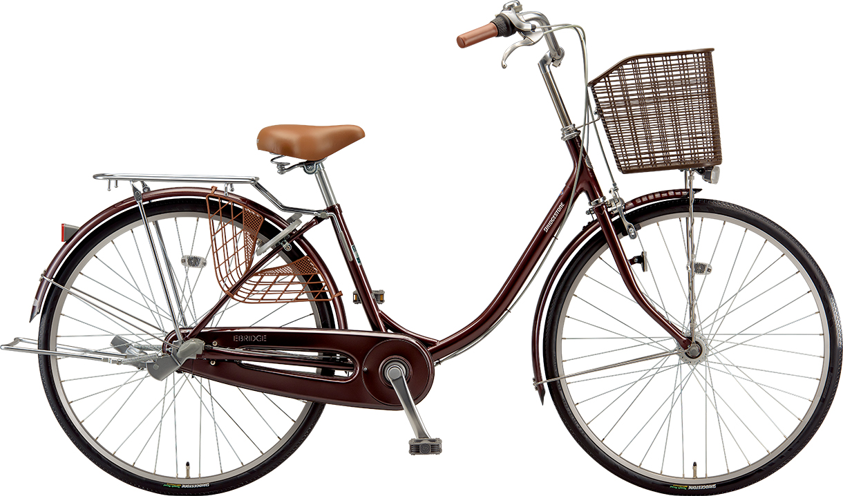 買い物向け自転車 エブリッジ U F.Xカラメルブラウン／点灯虫モデル色の写真