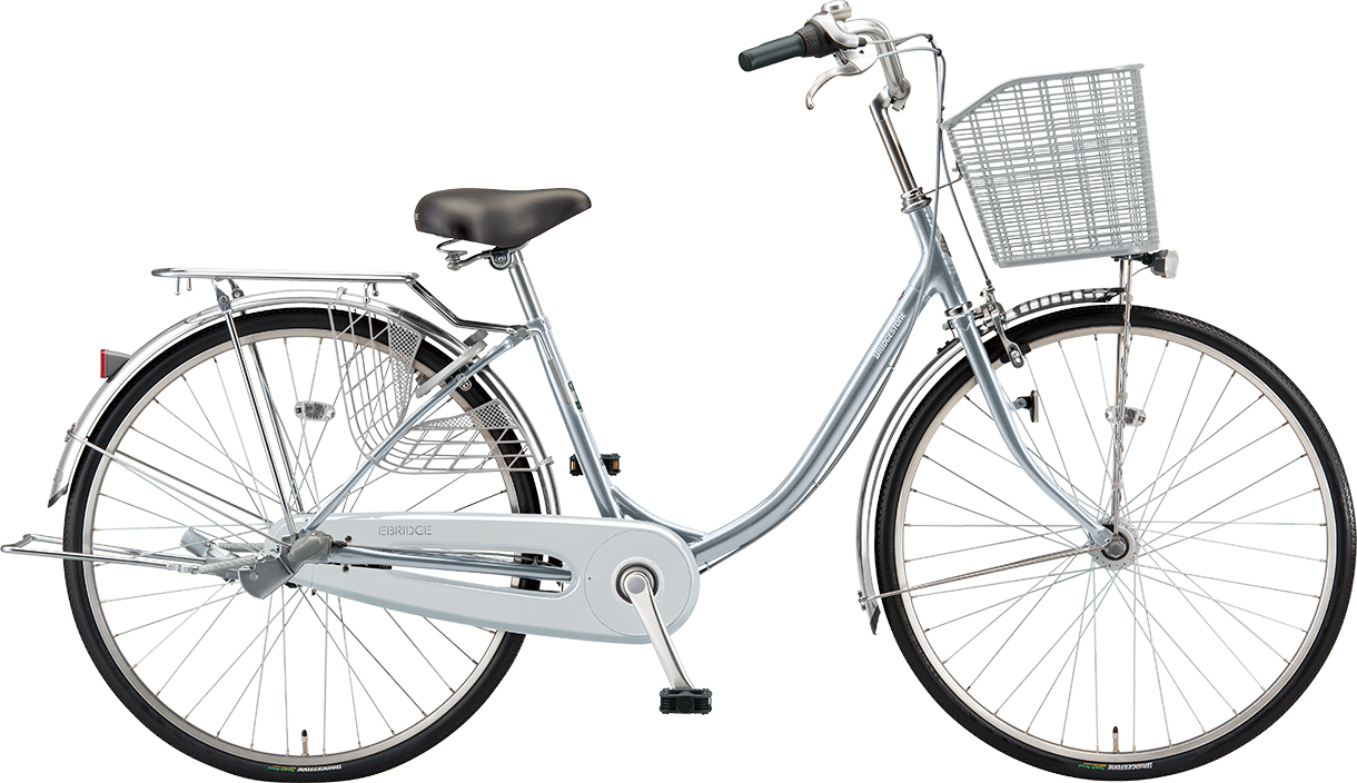 買い物向け自転車 エブリッジ U M.XRシルバー／点灯虫モデル色の写真