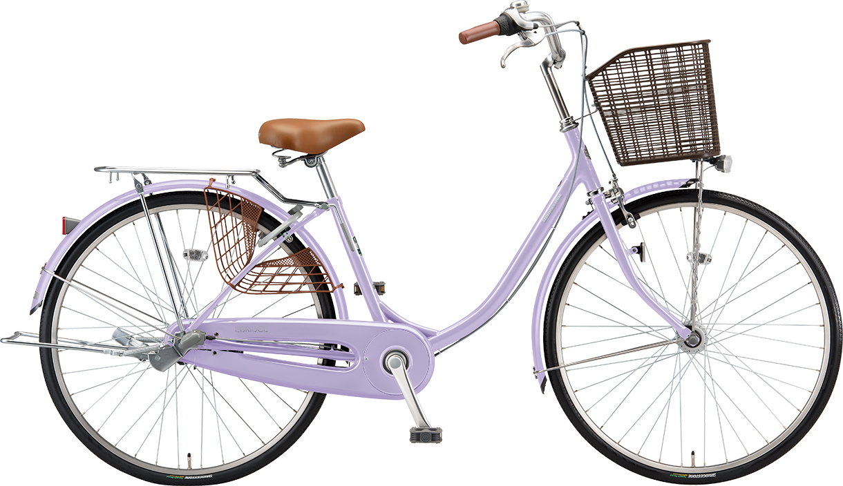 買い物向け自転車 エブリッジ U E.Xスイートラベンダー／点灯虫モデル色の写真