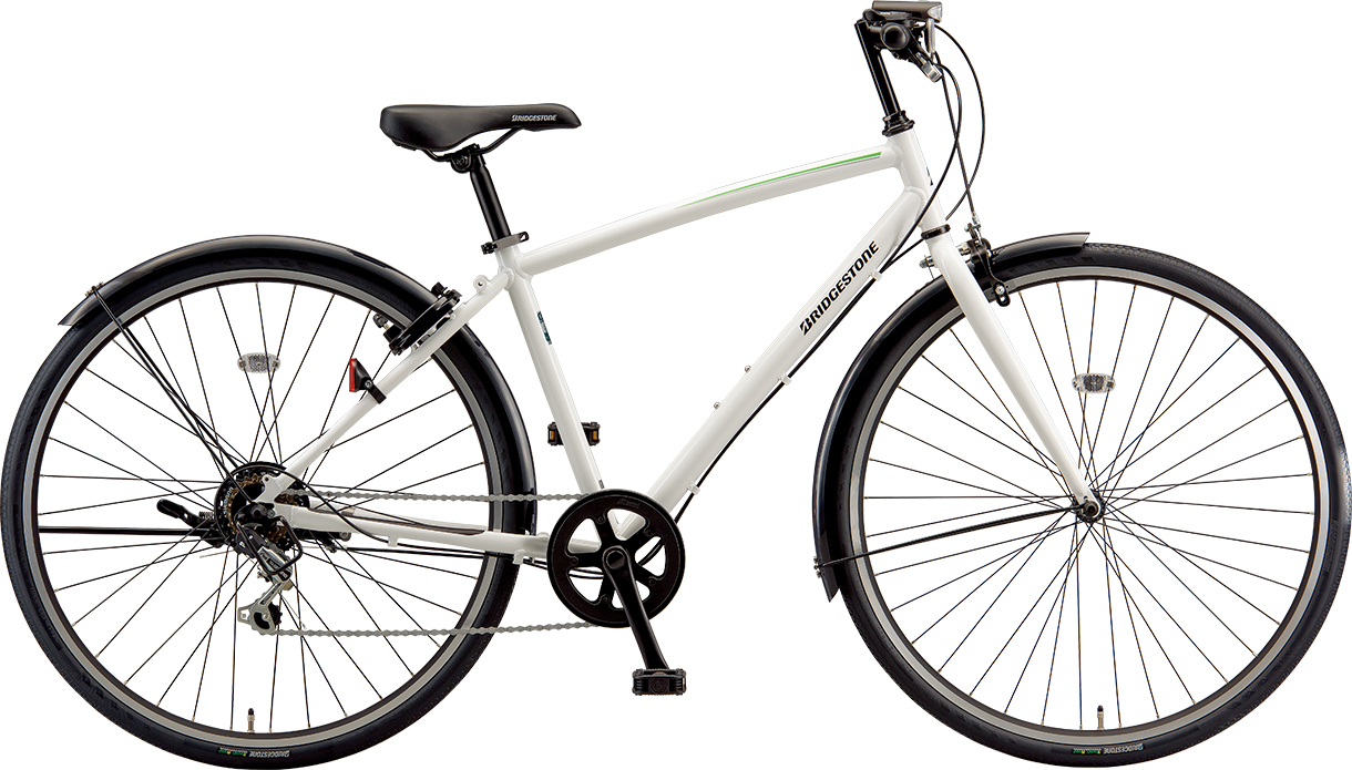 スポーツ向け自転車 イーエスワン E.Xホワイト色の写真