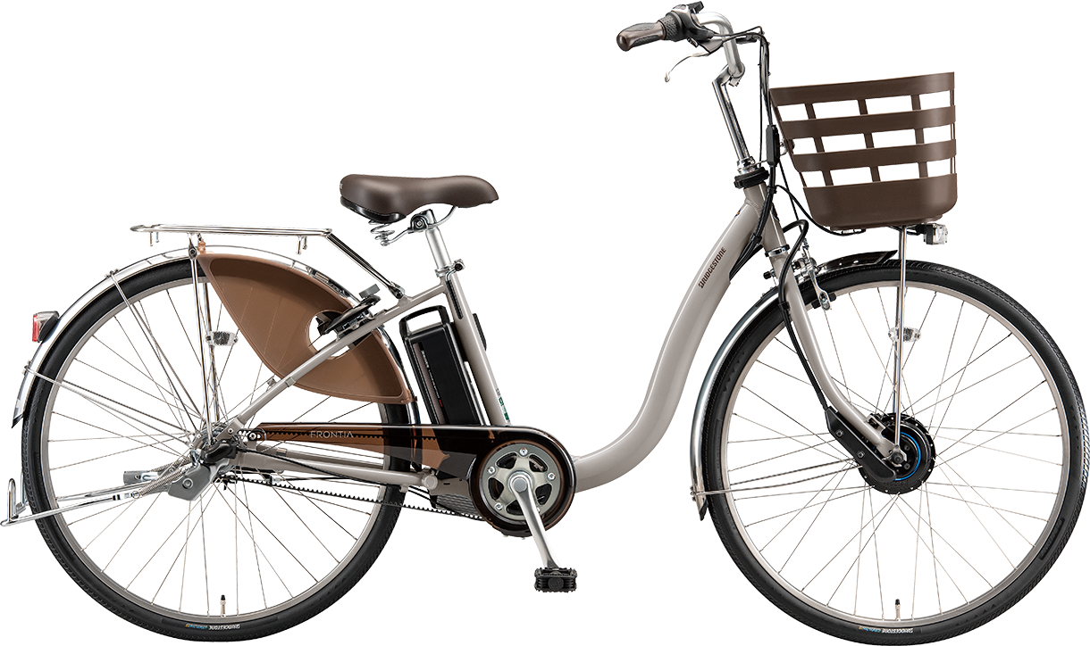 ブリヂストン　電動アシスト自転車 フロンティア | ［街乗り自転車］買い物向け自転車 | 電動アシスト
