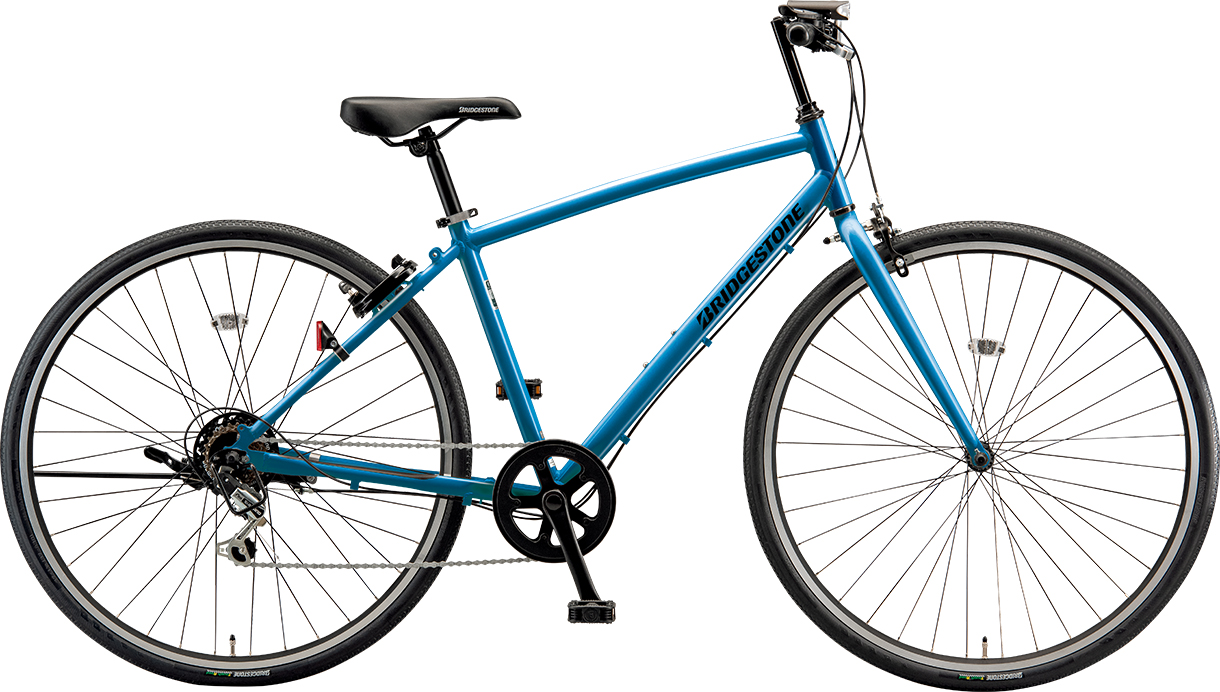 スポーツ向け自転車 エルビーワン F.XOブルー色の写真