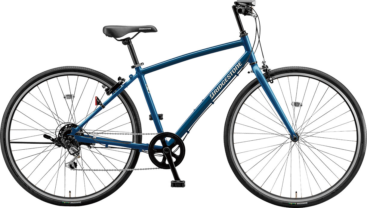 スポーツ向け自転車 エルビーワン E.Xリバーブルー色の写真
