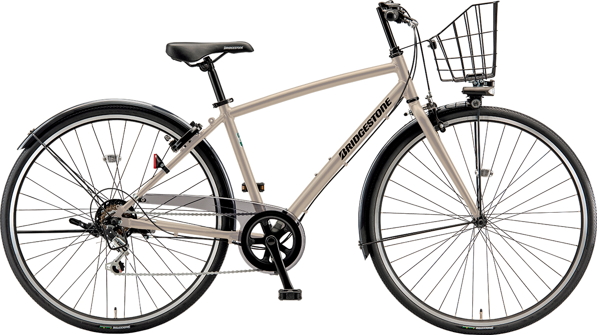 スポーツ向け自転車 エルビーワン デラックス T.Xサンドベージュ（ツヤ消しカラー）色の写真