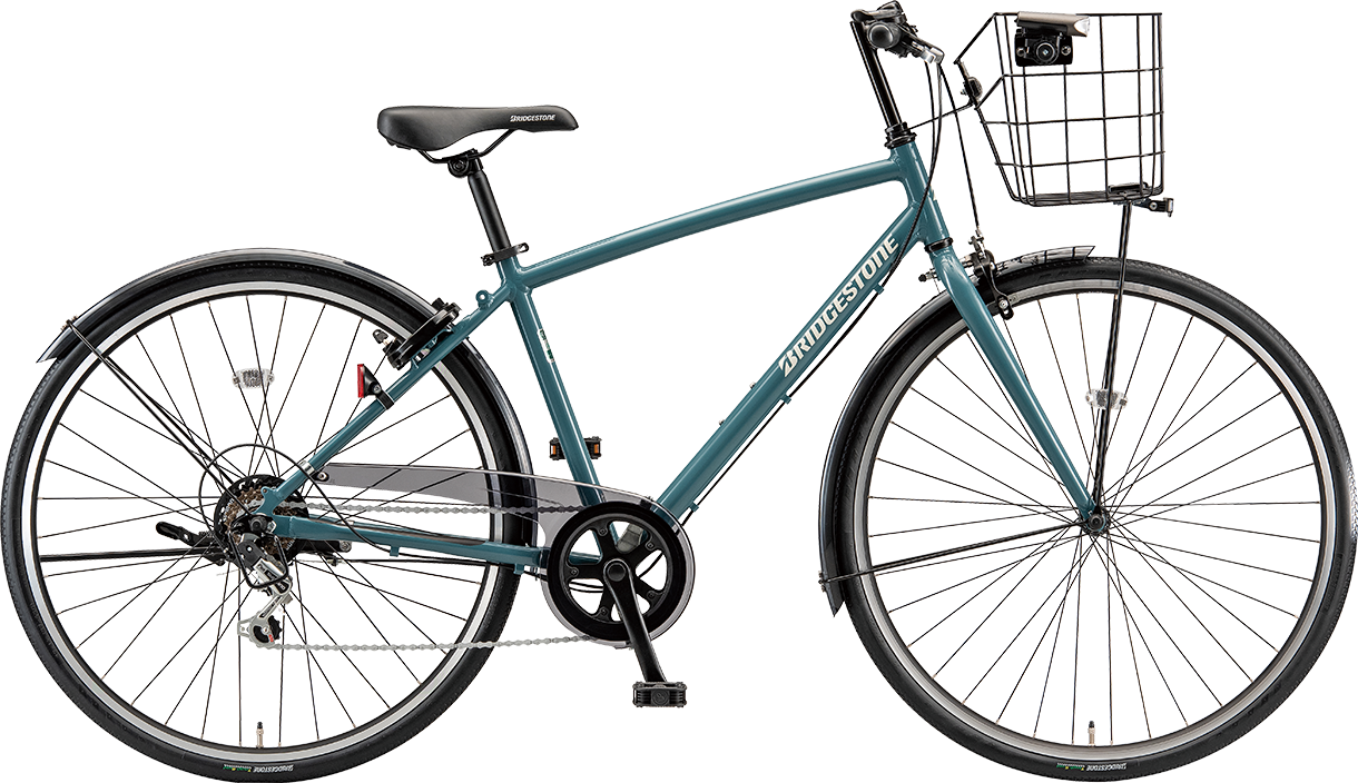 スポーツ向け自転車 エルビーワンデラックス E.Xグリーンアッシュ色の写真