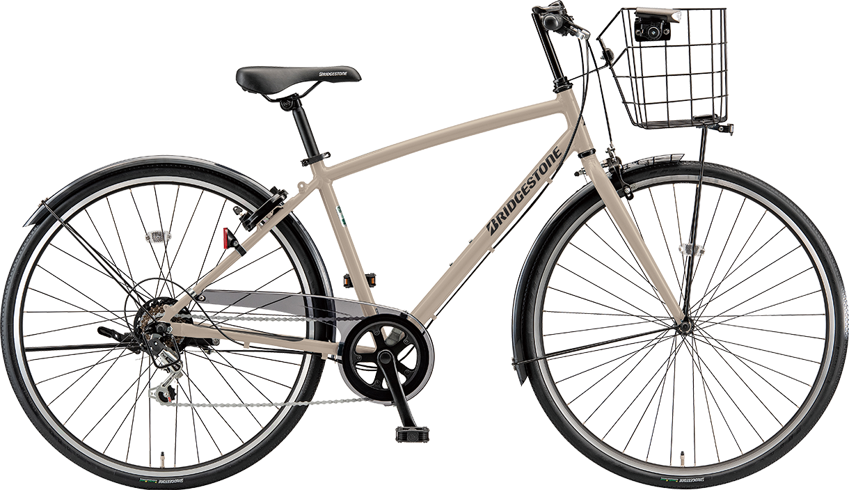 スポーツ向け自転車 エルビーワンデラックス T.Xサンドベージュ（ツヤ消しカラー）色の写真