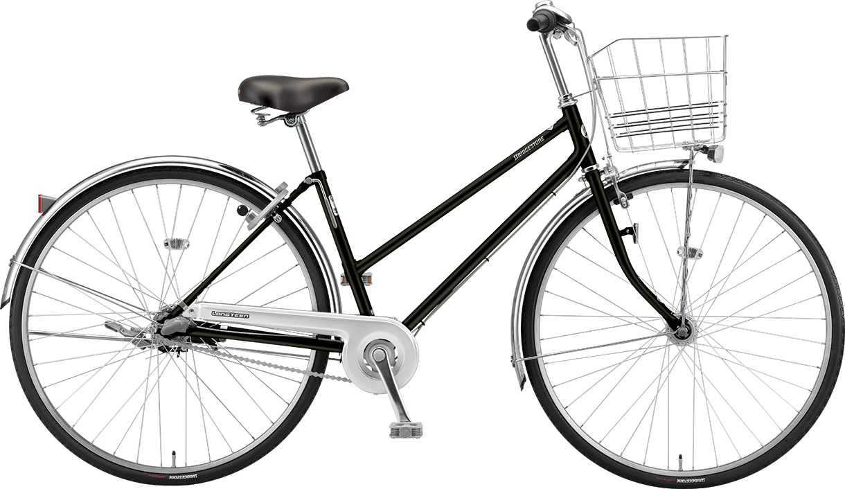 通学・通勤向け自転車 ロングティーン スタンダード P.Xクリスタルブラック／S型色の写真