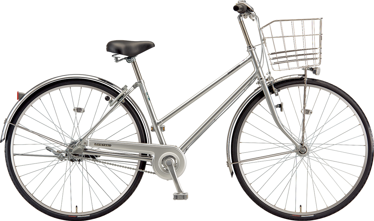 通学・通勤向け自転車 ロングティーン スタンダード M.XRシルバー／S型色の写真