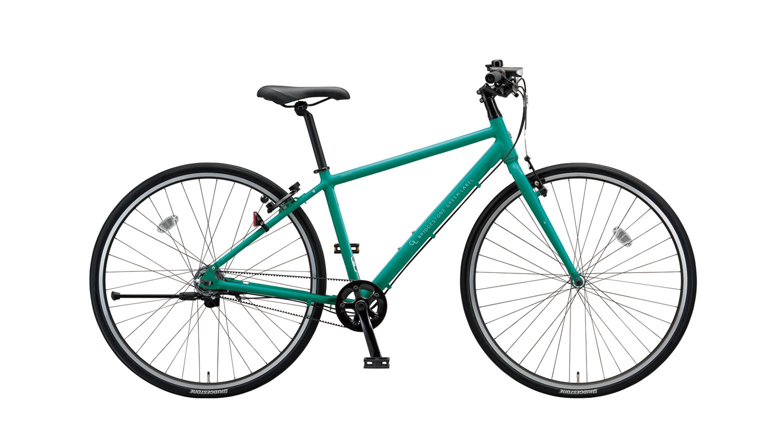 ブリヂストン グリーンレーベル オルディナ F5B E.Xコバルトグリーン色の写真