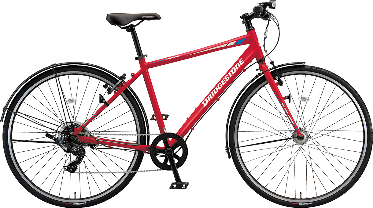 スポーツ向け自転車 ティービーワン F.Xピュアレッド／フレームサイズ480mm色の写真