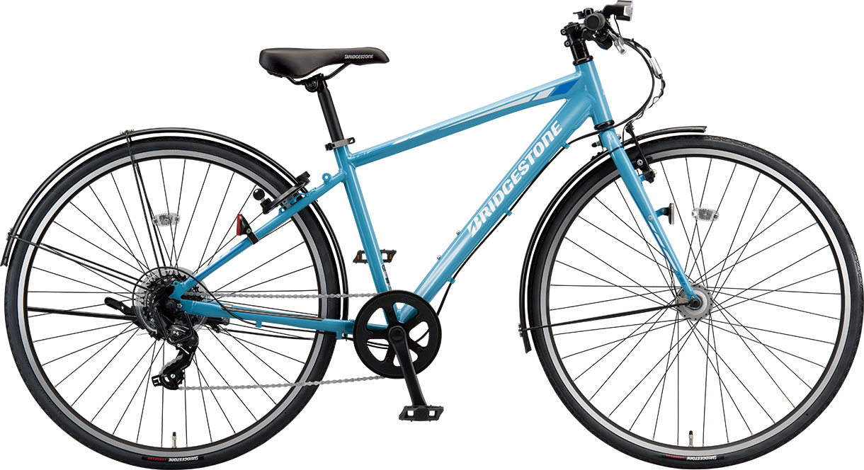 スポーツ向け自転車 ティービーワン E.Xスモークブルー／フレームサイズ420mm色の写真