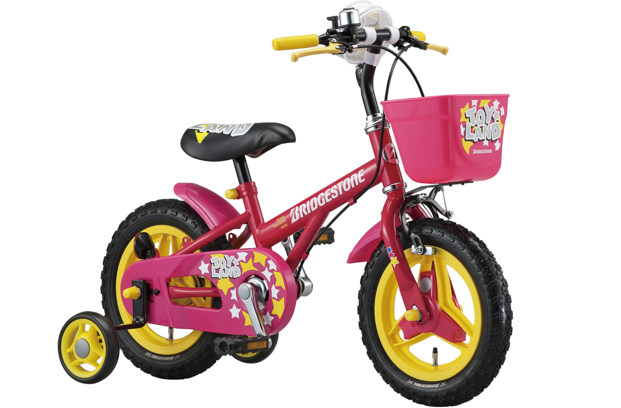 子ども用自転車 トイランドスタンダード P（ピンク）色の写真