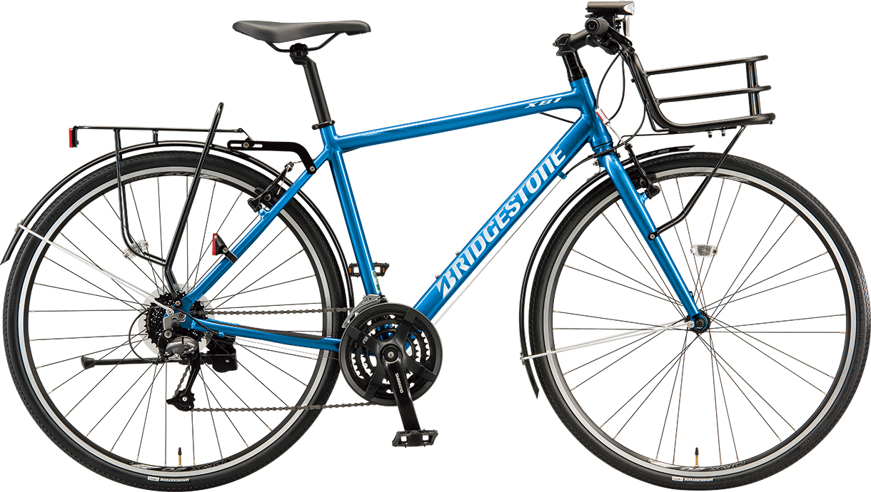 スポーツ向け自転車 エックスビーワン F.XOブルー／フレームサイズ490mm色の写真