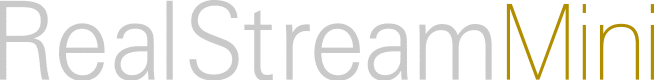 リアルストリーム ミニ のロゴの画像