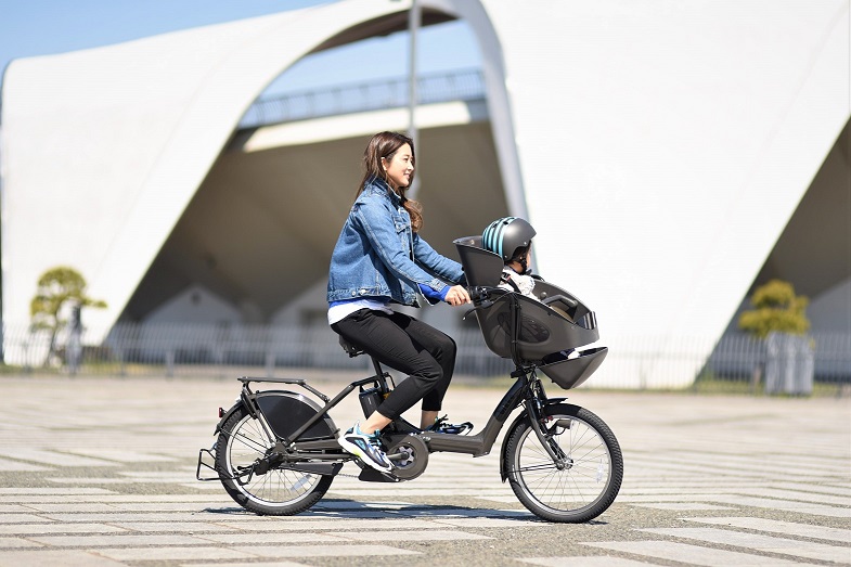 ブリヂストン　bikkeビッケ　非電動　子供乗せシート前後付き