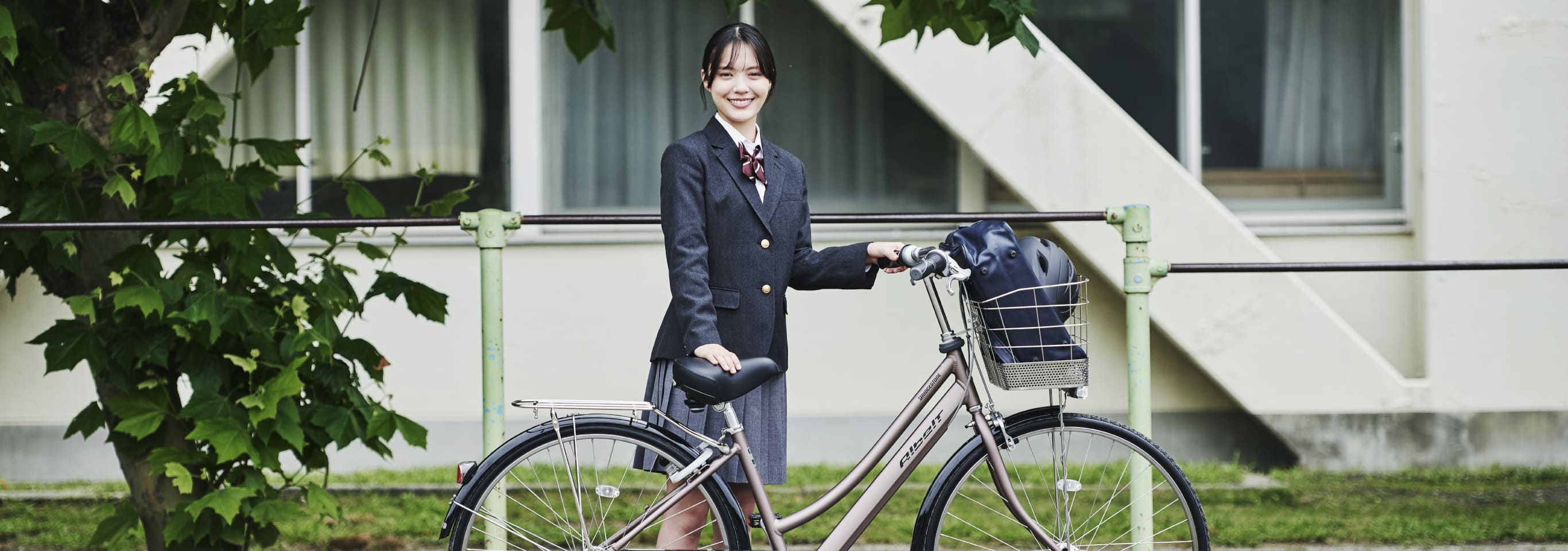 毎日の通学をサポートするブリヂストンの通学自転車 | ブリヂストン