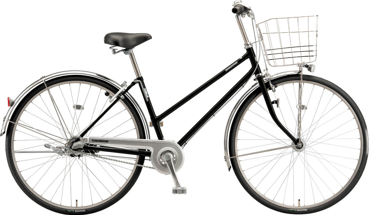 通学・通勤向け自転車 ロングティーン スタンダード P.Xクリスタルブラック/S型色の写真